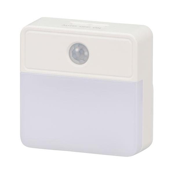 �I�[���d�@(OHM) NIT-BLA6JSQ-W LED�Z���T�[�i�C�g���C�g ����+�l�� �����p �d�r��