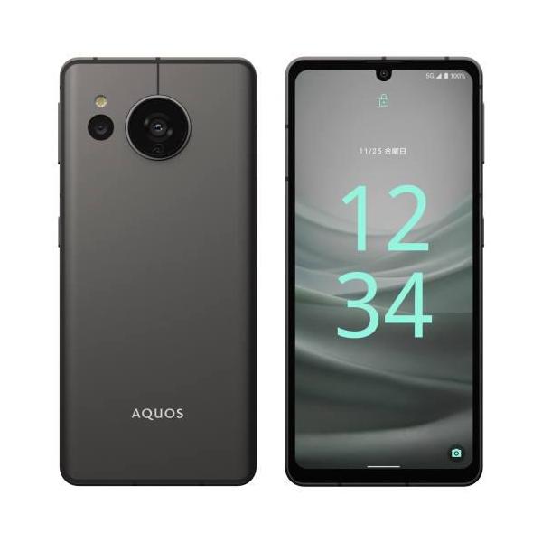 シャープ(SHARP) AQUOS sense 7 SH-M24 ブラック 6.1型 6GB/128GB SIM 