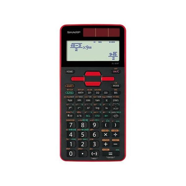 他サイト： シャープ(SHARP) EL-509T-RX(レッド) 関数電卓 10桁の商品画像