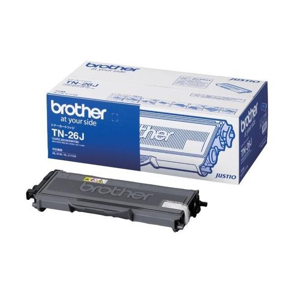 他サイト： ブラザー(brother) TN-26J 純正 トナーカートリッジの商品画像