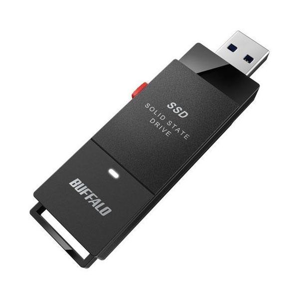 obt@[(BUFFALO) SSD-PUT1.0U3-BKC ubN USB 3.2 Gen 1 Ή P[uX |[^uSSD 1TB