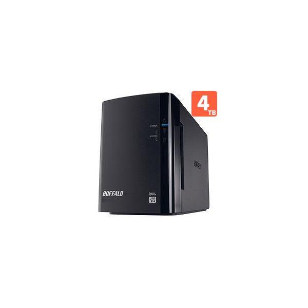 バッファロー(BUFFALO) HD-WL4TU3/R1J 外付HDD 4TB USB3.0接続 RAID対応 2ドライブ