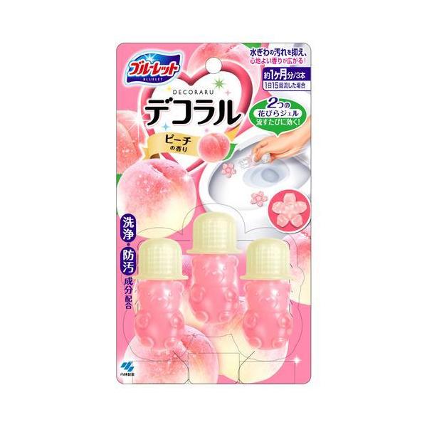 予告なくパッケージ・仕様が変更になることがございます。予めご了承ください■便器表面に花びらジェルをデコって（貼り付けて）おくだけで、心地よい香りが広がり、水ぎわのきれいを保ちます。■洗浄成分の働きでしっかり洗浄。汚れ付着防止効果できれいを保...