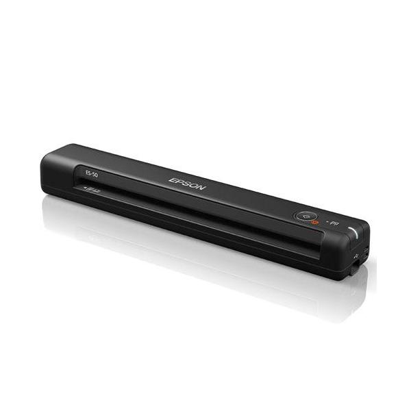 エプソン(EPSON) ES-50 ブラック モバイルドキュメントスキャナー A4対応 USBモデル