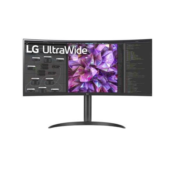 他サイト： LGエレクトロニクス(LG) 34WQ75C-B LG UltraWide 34型 UWQHDウルトラワイド曲面ディスプレイ 有線LAN搭載の商品画像
