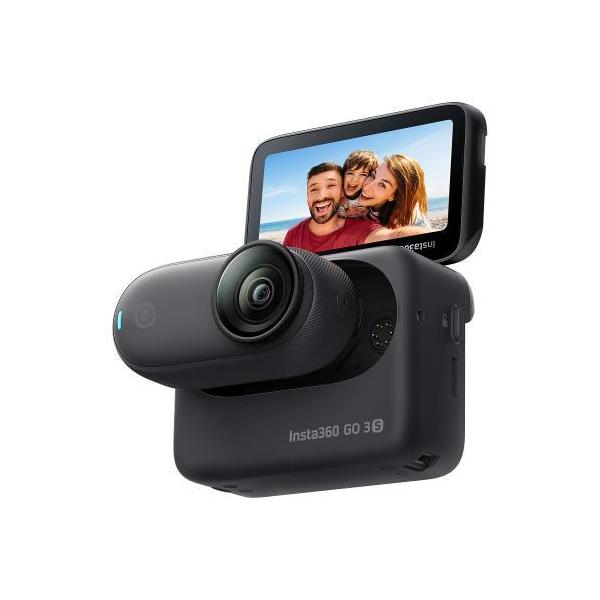 Insta360 GO 3S ミッドナイトブラック 128GB CINSAATA アクションカメラ「Insta360 GO 3S」カメラ単体（128GB