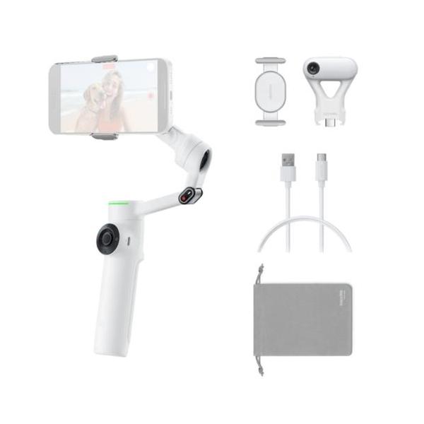 【美品】Insta360 Flow 2 Pro AIトラッカーキット ホワイト Amazon | Insta360 Flow 2 Pro AIトラッカーキット ホワイト