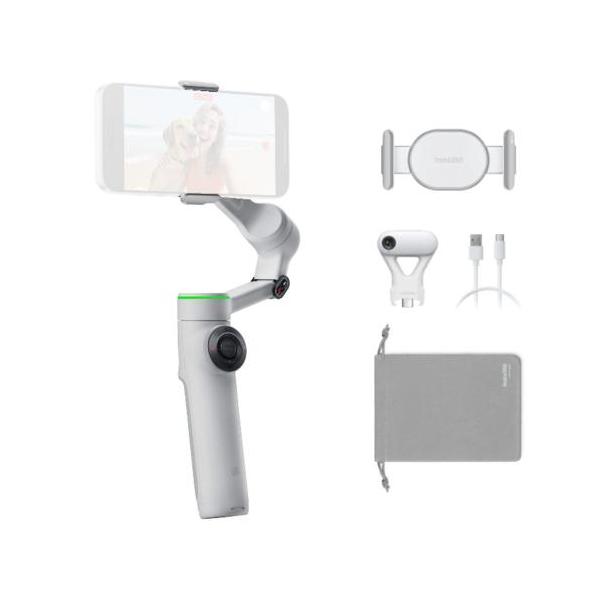 [Release date: May 25, 2025]■Flow 2 Pro用 AIトラッカーCINSBBQA を同梱! Flow2Proとぺアリングしてトラッキング精度が向上、モバイル撮影をレベルアップ■内容物：Insta360 Flo...