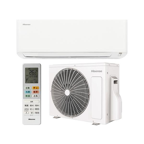 ハイセンス(Hisense) エアコン 10畳 2.8kw HA-S28H-W ハイセンス