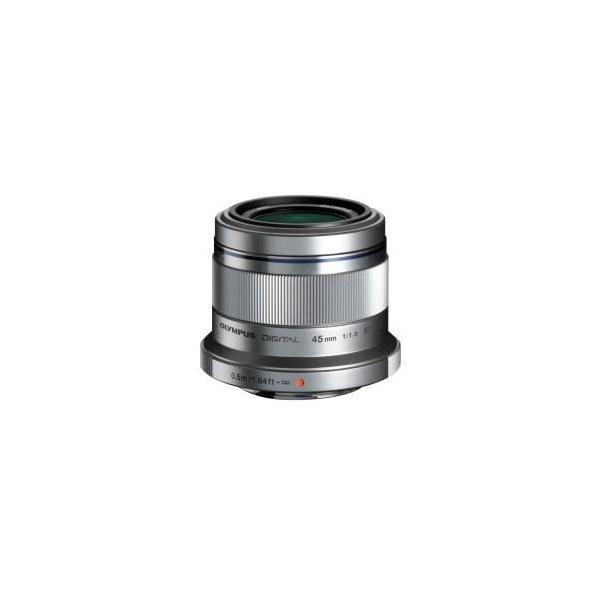 �y�����ۏؕt�z�I�����p�X(OLYMPUS) �y�A�E�g���b�g���[�J�[�ۏؕt�zM.ZUIKO DIGITAL 45mm F1.8 �V���o�[ �}�C�N���t�H�[�T�[�Y �P�œ_�����Y