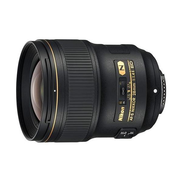 �y�����ۏؕt�z�j�R�� Nikon AF-S NIKKOR 28mm f/1.4E ED �j�R��F�}�E���g����a�L�p�P�œ_�����Y AFS2814E