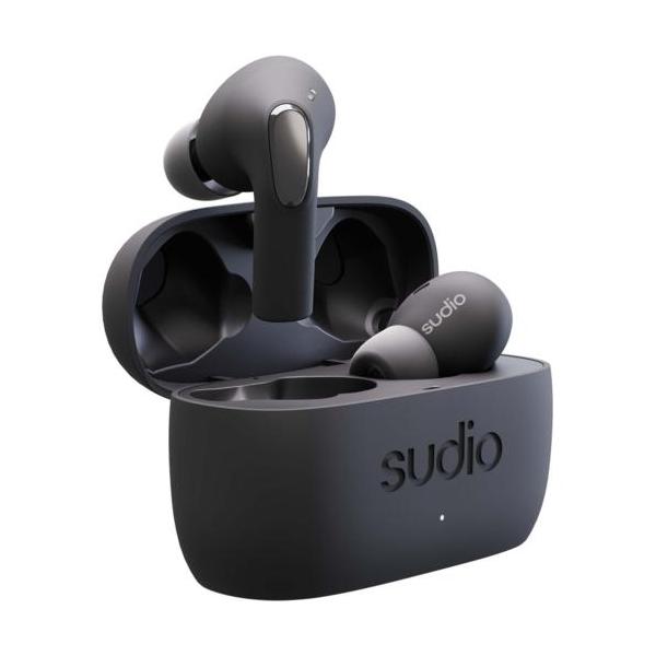 長期保証付】Sudio(スーディオ) Sudio E2(ブラック) 完全ワイヤレス