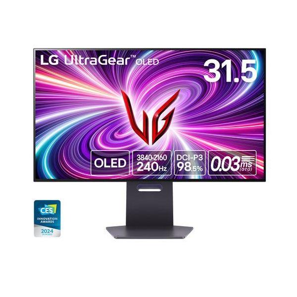 保証書有 LG UltraGear OLED 4Kモニター 32GS95UV-B 32GS95UV-B | モニター | LG JP