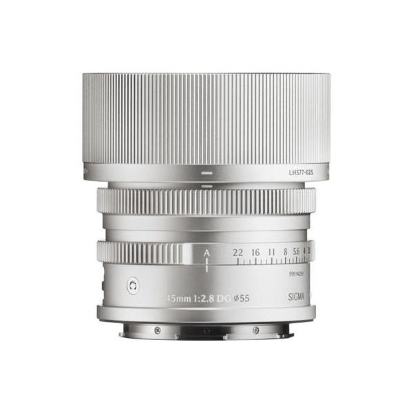 長期保証付】シグマ(SIGMA) 45mm F2.8 DG シルバー Contemporary