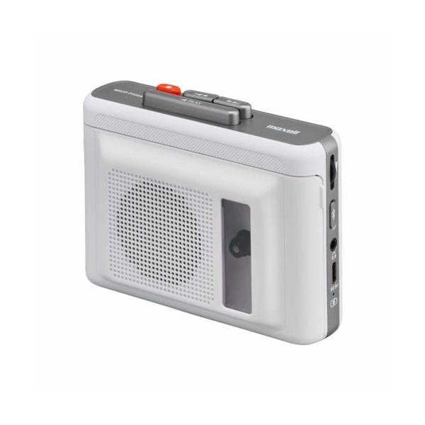 maxell Bluetooth対応 ポータブルカセットプレーヤー  ホワイト MXCP-P100S-WH