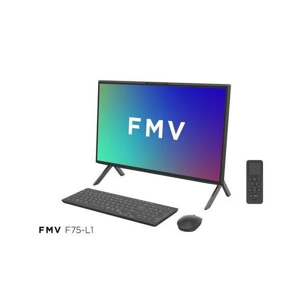 長期保証付】富士通(FUJITSU) FMV Desktop F FMVF75L1BA 23.8型