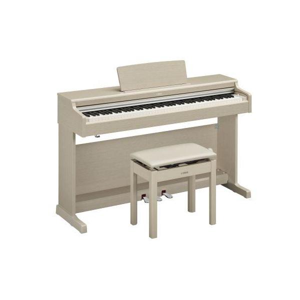 ヤマハ 電子ピアノ(ホワイトアッシュ調仕上げ)(高低自在椅子＆ヘッドホン＆ソングブック付き) YAMAHA ARIUS(アリウス) YDP-165-WA 返品種別A