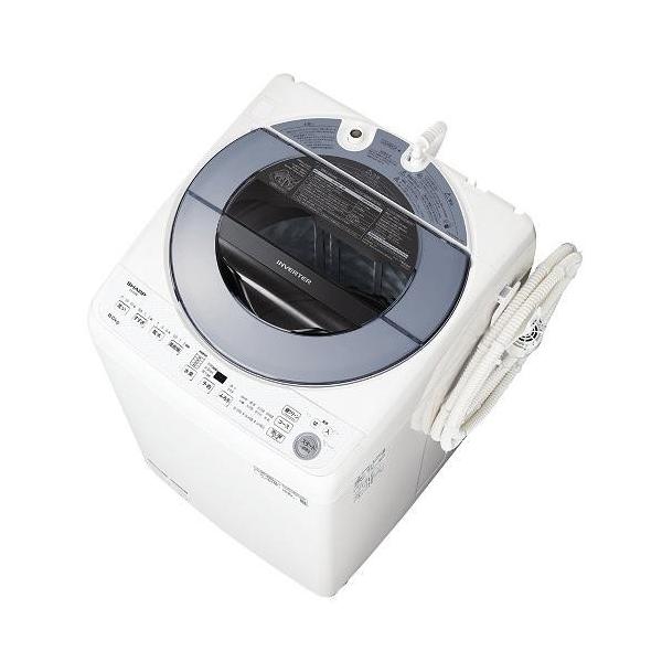 Sale 30 Off 設置 シャープ Es Gv8e S シルバー系 全自動洗濯機 上開き 洗濯8kg 絶対的存在へ 手放せない極上 Drchibornfree Com