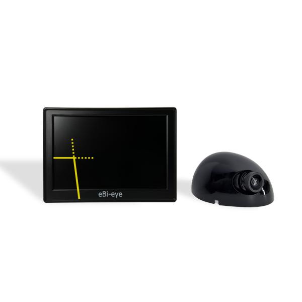 電子サイドミラー フロントエビアイM1‐RB 右側専用 ブラック色 可動