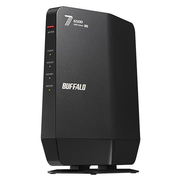 バッファロー 無線ルーター　WSR6500BE6P-BK  無線LAN親機 802.11be/ax/ac/n/a/g/b 5764+688Mbps