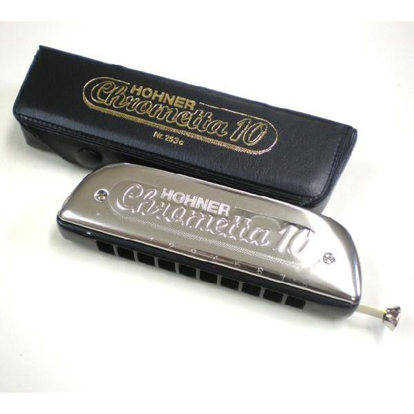 Hohner Chrometta 10 Nr. 253c ハーモニカ本体 HOHNER ホーナー Chrometta 10 クロマチックハーモニカ 253/40