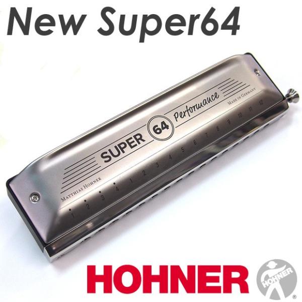 HOHNER ホーナー New Super64 スーパー64 クロマチックハーモニカ C調 :7582-64:EbiSound  ギターとウクレレのセット専門店 通販 