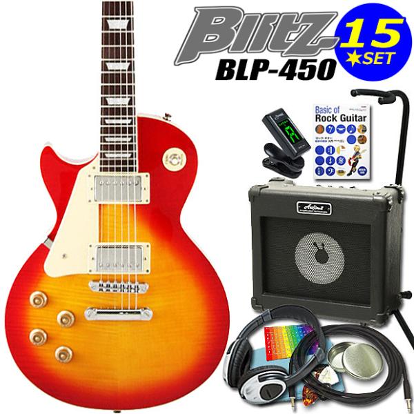 Aria Proll エレキギター 左利き 初心者セット BLP-450/LH CS レス