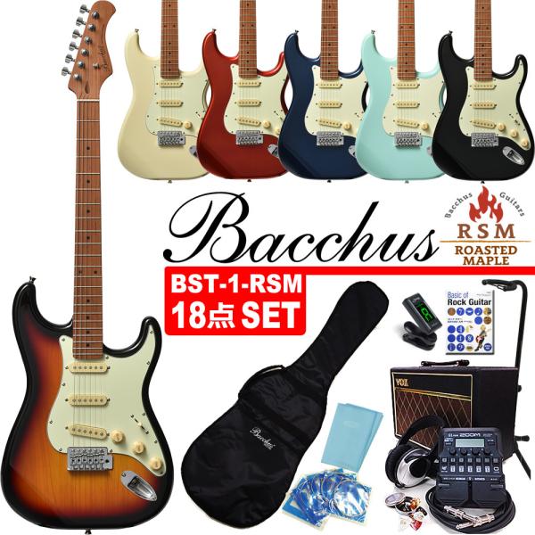 Bacchus（バッカス） Bacchus BST-1-RSM/M エレキギター ZOOM/G1Four