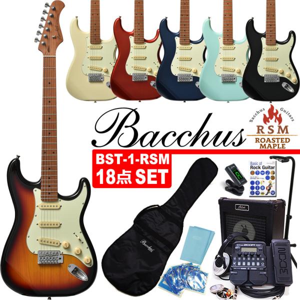 Bacchus（バッカス） Bacchus BST-1-RSM/M エレキギター ZOOM G1XFour