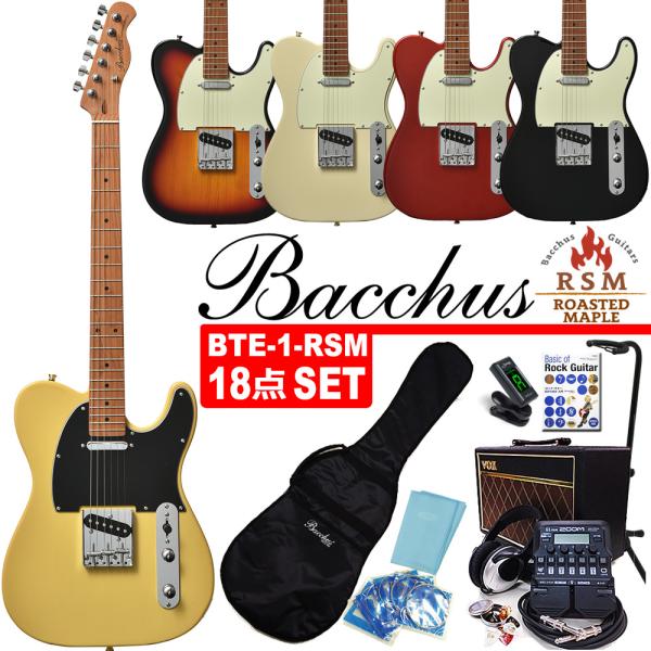 Bacchus（バッカス） Bacchus BTE-1-RSM/M エレキギター ZOOM/G1Four