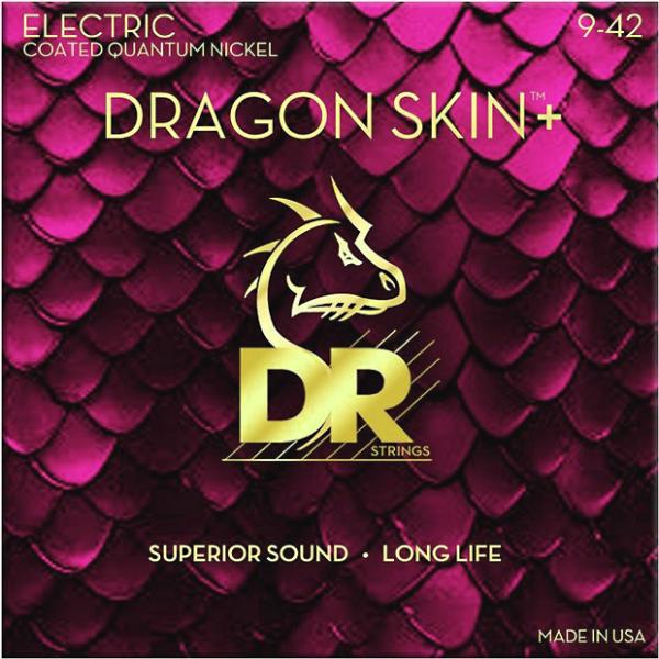 他サイト： DR Strings DEQ-9 エレキギター弦 DRAGON SKIN＋ コーティング弦 ディーアールストリングス【ネコポス(旧速達メール便)送料\230】の商品画像