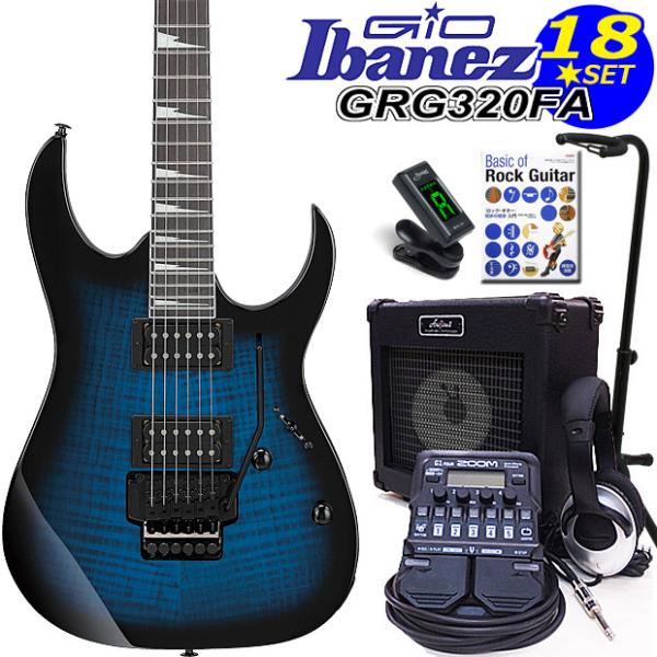 Ibanez（アイバニーズ） Gio Ibanez GRG320FA TBSエレキギター 初心者