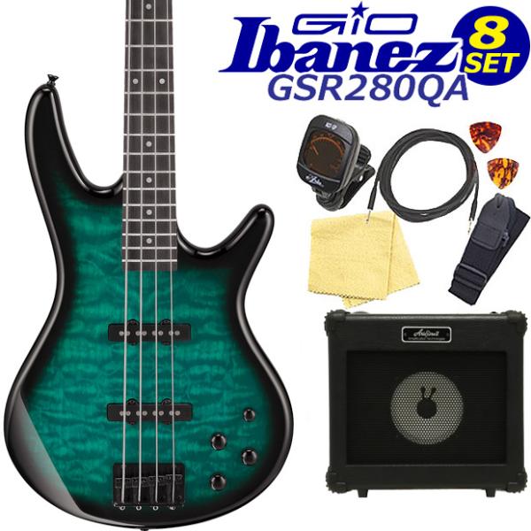 Ibanez（アイバニーズ） Gio Ibanez GSR280QA-TMS 4弦エレキベース