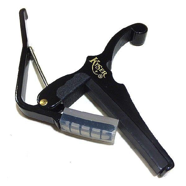 KYSER カイザー カポタスト Kyser KGEB エレキギター用 ブラック