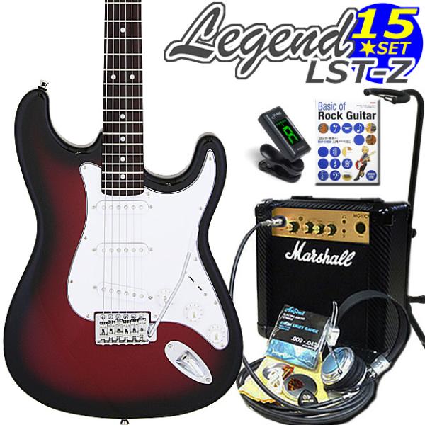 ARIA（アリア） エレキギター 初心者セット LST-Z/RBS マーシャル