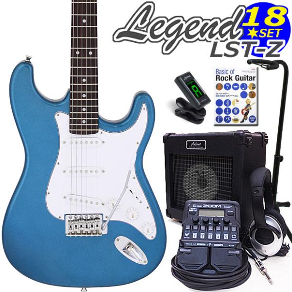 Aria Proll エレキギター 初心者 セット ZOOM G1Four付 LST-Z/MBMB