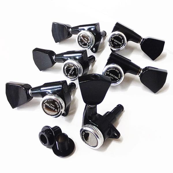 ゴトー ギター ペグ GOTOH SG301 MG-T 04 B(ブラック) マグナムロック