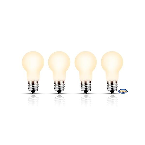 DSLeben LED電球 E17口金 40W形 電球色相当 全方向タイプ 450lm ミニクリプトン電球 小形電球 省エネ 断熱材施工器具対応