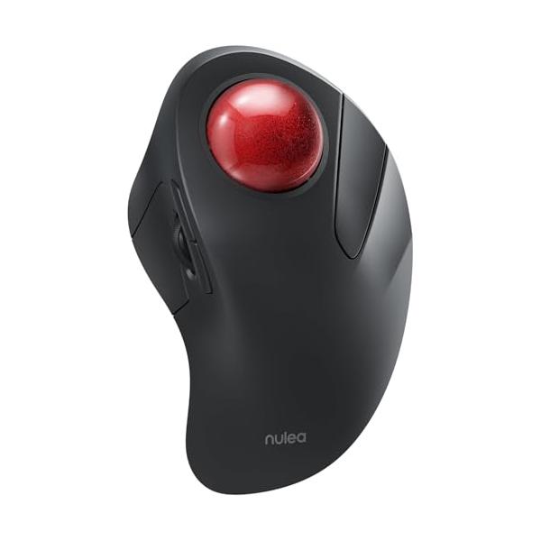 Nulea M505 無線 トラックボールマウス 人差し指操作 エルゴノミクス