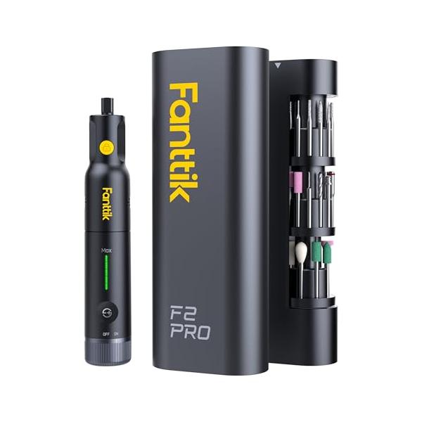 Fanttik F2 PRO ミニルーター 5段変速 25000RPM コードレス リューター 充電式 強力マグネットモーター 回転マグネット収