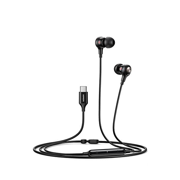 他サイト： UGREEN タイプc イヤホン USB-C イヤホン マイク付き カナル型 通話対応 音量調節 リモコン付き USB C イヤホン DAC搭載の商品画像