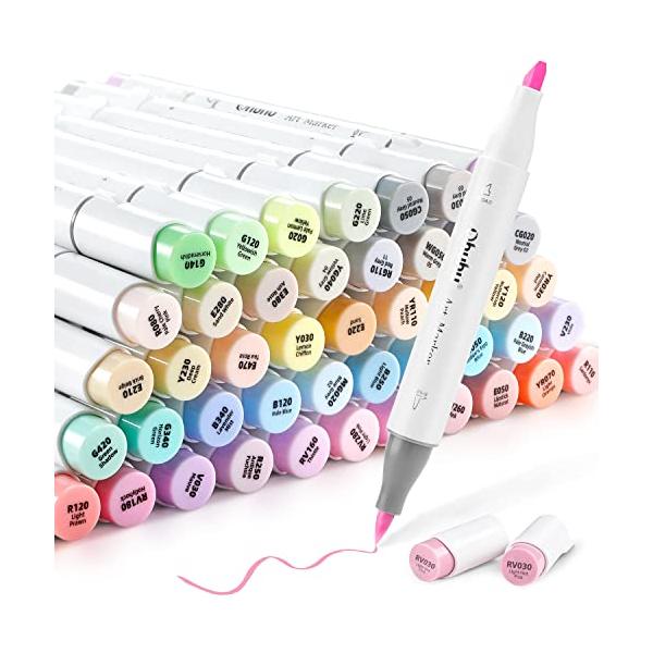 太字・マルチカラー 筆・太字 Y30-80400-24-OH・・Size:筆・太字・【世界15ヵ国以上で展開】 Ohuhuイラストマーカーシリーズは、［低価格で高品質］を魅力に、世界15ヵ国以上で販売。プロのアーティストからも支持されていま...