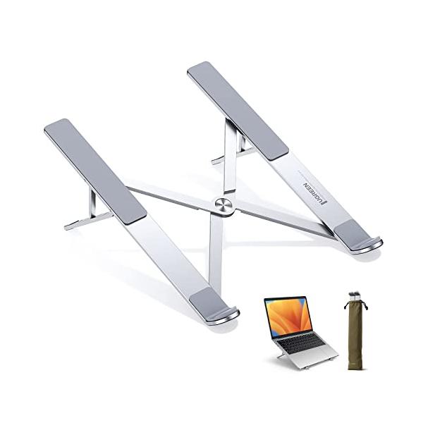 他サイト： UGREEN ノートパソコンスタンド PCスタンド 折りたたみ式 パソコンスタンド コンパクト 持ち運びやすい ラップトップスタンド 7.9-1の商品画像