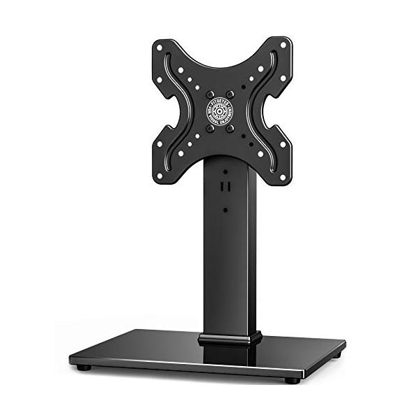 他サイト： FITUEYES ユニバーサルテレビスタンド 19~42インチ対応 高さ調節可能 ラック回転可能 ブラック TT104001GBの商品画像