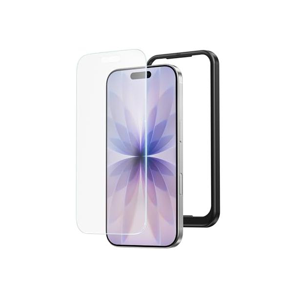 黒縁なし/iPhone 17 / 16 Pro 用/DSP25F1700・Size:iPhone 17 / 16 Pro 用・「対応機種」iPhone 17 / iPhone 16 Pro (6.3インチ) 専用（ご注意：iPhone 17...