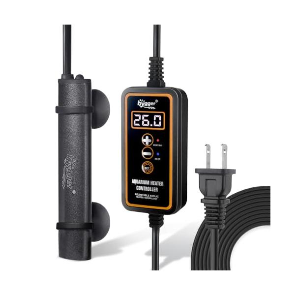 ガラス水槽 1200 ・上部濾過・LEDライト・サーモスタット・ヒーターセット！ Amazon | 水槽 ヒーター サーモスタット ヒーター 一体型 水中用 10W