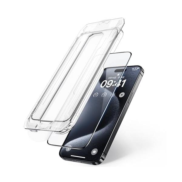 ・  NSP23H786・【対応機種】iPhone15ProMax専用（6.7インチ）・【自動除塵】自動除塵とは、ホコリや小さなゴミが静電気に吸着される特性を利用し、取っ手を引っ張ることで発生した静電気で液晶画面のホコリを取り除いていくもの...