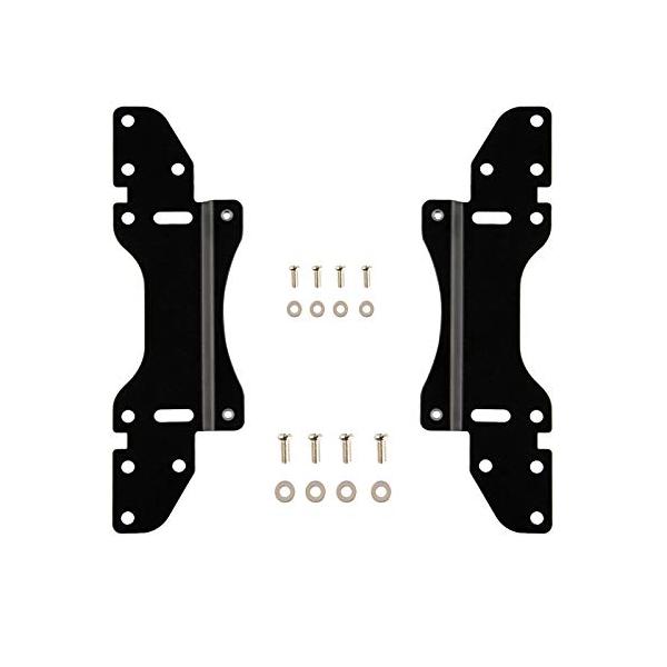 黒黒色/-/-・VESA変換プレート規格100X100mmから200X200mm、100X100mmから100X200mm、100X100mmから150X150mm、100X100mmから150X200mmに転換できます。モニターアーム　壁...