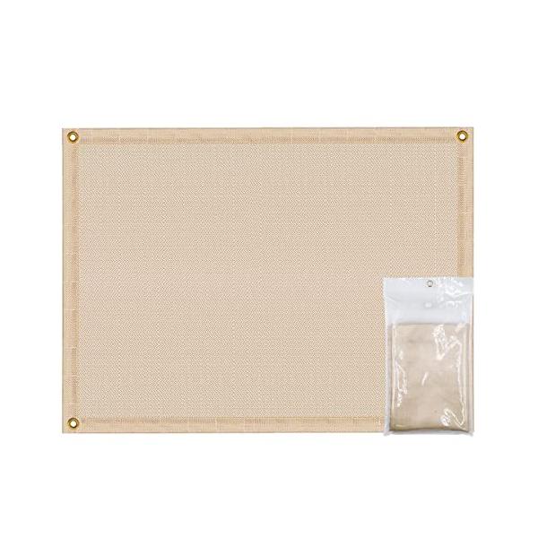 ・ゴールド100cm×96cm  ・・Color:ゴールド100cm×96cm・【第二世代耐火性抜群高耐久性】作業温度は800度、瞬間使用温度はなんと1500度に達したスパッタシートです。より厚いシリコン加工ガラス繊維を採用し、普通のガラス...