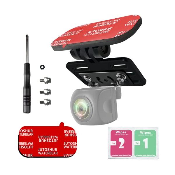 取り付け簡単：車に穴を開ける必要はありません。 車内に設置した場合、車外への配線はありません。 初心者でも簡単に取り付けることができます。・コンパクトなデザイン:コンパクトなサイズで、リアカメラをしっかり固定できます。 リアガラスに取り付け...